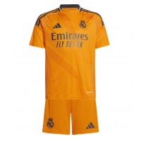 Camisa de time de futebol Real Madrid Kylian Mbappe #9 Replicas 2º Equipamento Infantil 2024-25 Manga Curta (+ Calças curtas)